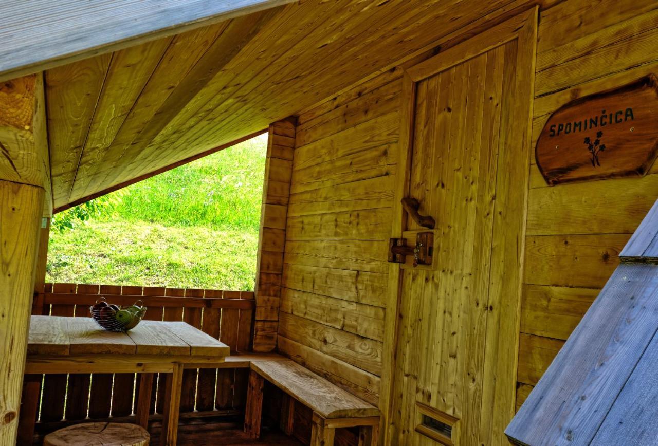 Отель Glamping Brodej Vitanje Экстерьер фото