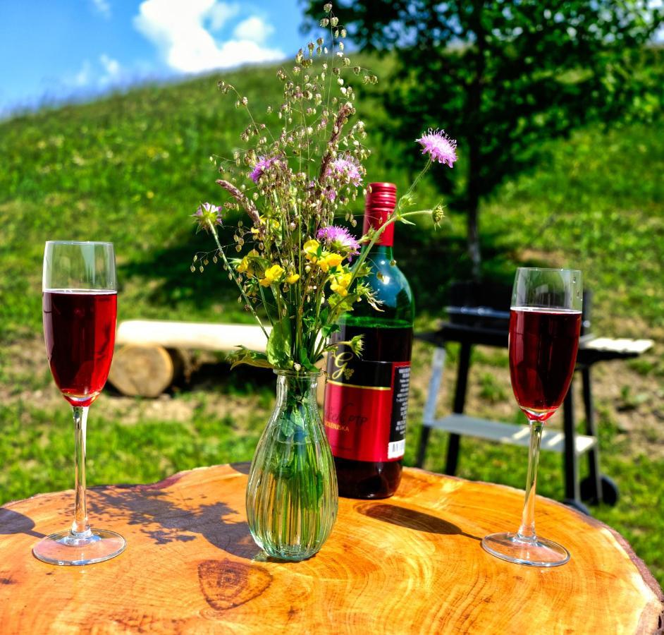 Отель Glamping Brodej Vitanje Экстерьер фото