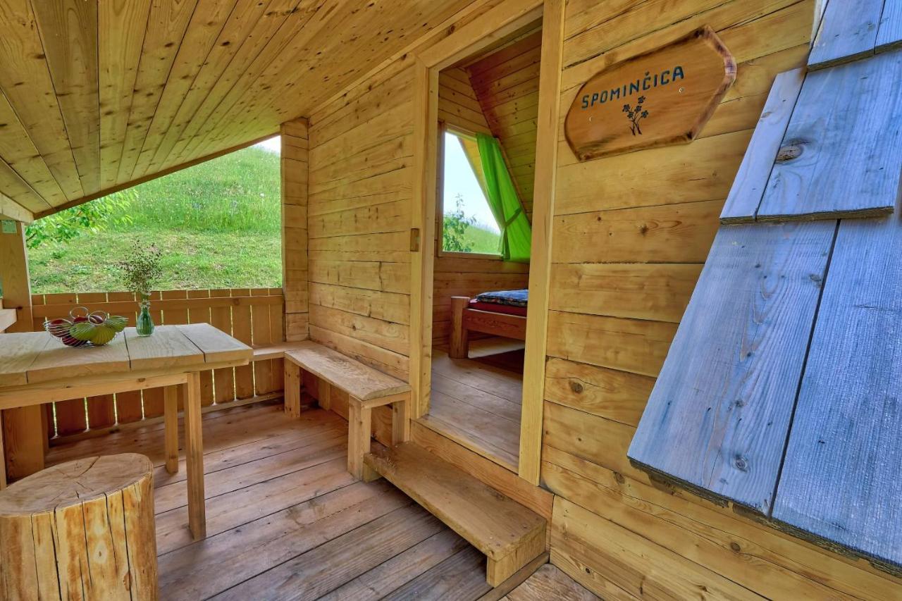 Отель Glamping Brodej Vitanje Экстерьер фото