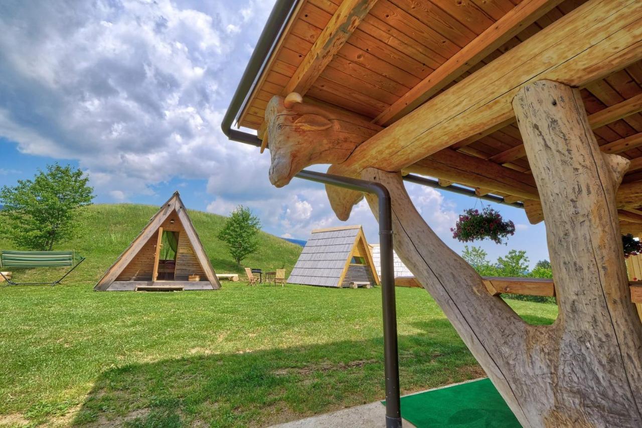 Отель Glamping Brodej Vitanje Экстерьер фото