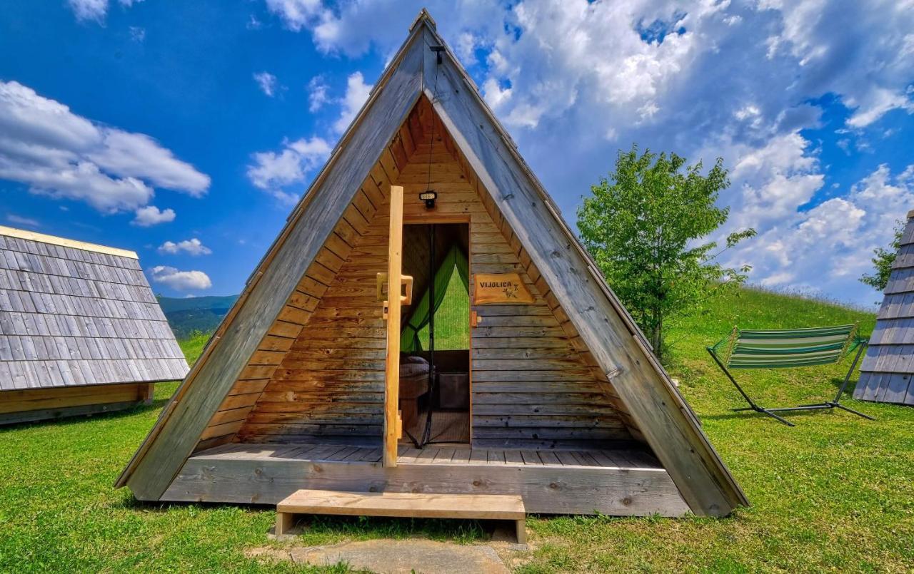Отель Glamping Brodej Vitanje Экстерьер фото